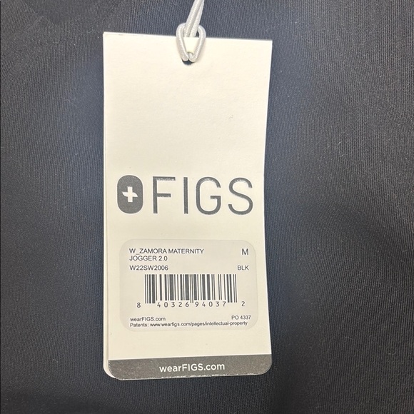 Zamora Maternity Black Jogger Pants - Picture 3 of 4